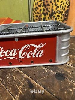 Vintage C. 1940 Coca Cola 12 Pack Stadium Carrier Crate Sign Coke 7up Pepsi Dp