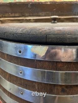 Vintage C. 1940 Dads Root Beer Barrel Soda Dispenser Sign Coca Cola 7up Pepsi