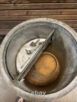 Vintage C. 1940 Dads Root Beer Barrel Soda Dispenser Sign Coca Cola 7up Pepsi
