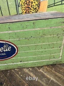 Vintage C. 1940 Grapette Countertop Cooler Sign Coca Cola 7up Pepsi Dr Pepper