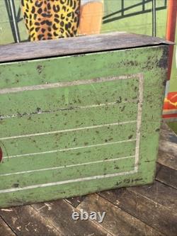 Vintage C. 1940 Grapette Countertop Cooler Sign Coca Cola 7up Pepsi Dr Pepper