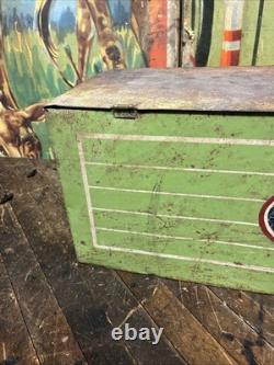 Vintage C. 1940 Grapette Countertop Cooler Sign Coca Cola 7up Pepsi Dr Pepper