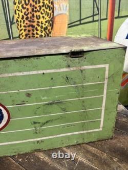 Vintage C. 1940 Grapette Countertop Cooler Sign Coca Cola 7up Pepsi Dr Pepper