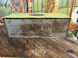 Vintage C. 1940 Grapette Countertop Cooler Sign Coca Cola 7up Pepsi Dr Pepper