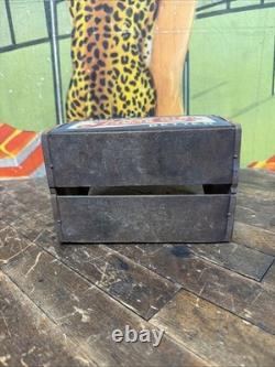 Vintage C. 1940 Pepsi Cola Masonite Six Pack Carrier Sign Coca Cola 7up Wwii