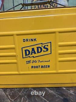 Vintage C. 1950 Dads Root Beer Atlas 18 Cooler Sign Coca Cola 7up Pepsi Oc Dp