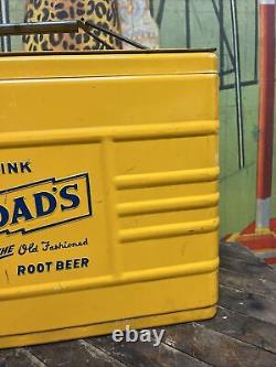 Vintage C. 1950 Dads Root Beer Atlas 18 Cooler Sign Coca Cola 7up Pepsi Oc Dp