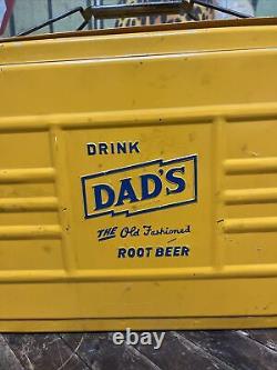 Vintage C. 1950 Dads Root Beer Atlas 18 Cooler Sign Coca Cola 7up Pepsi Oc Dp
