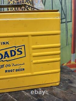 Vintage C. 1950 Dads Root Beer Atlas 18 Cooler Sign Coca Cola 7up Pepsi Oc Dp