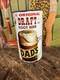 Vintage C. 1960 Dads Root Beer Trash Can Sign Coca Cola 7up Pepsi Orange Crush