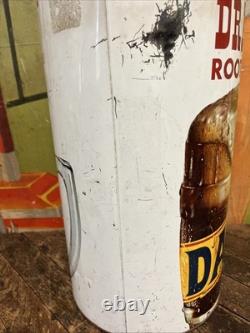 Vintage C. 1960 Dads Root Beer Trash Can Sign Coca Cola 7up Pepsi Orange Crush