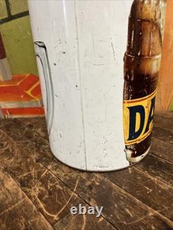 Vintage C. 1960 Dads Root Beer Trash Can Sign Coca Cola 7up Pepsi Orange Crush