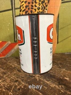 Vintage C. 1960 Orange Crush One Gallon Syrup Can Sign Coca Cola 7up Pepsi Dp