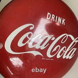Vintage Coca Cola 16 button sign NOS Mfg by Allen-Morrison Lynchburg, VA 1968