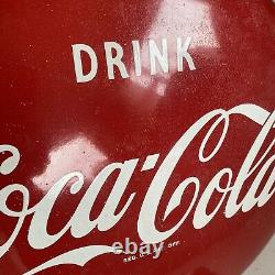 Vintage Coca Cola 16 button sign NOS Mfg by Allen-Morrison Lynchburg, VA 1968