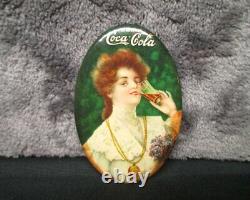 Vintage Coca Cola 1906 Pocket Mirror Sign Original Duplicate Mirrors