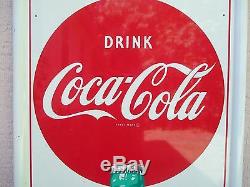 Vintage Coca Cola 1960's TGBWC Sign Original No Reserve