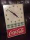 Vintage Coca-Cola Advertising Clock diner Sign Diner