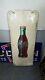 Vintage Coca Cola Bottle Pilaster Sign 1949