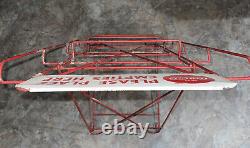 Vintage Coca Cola Bottle Return Rack Please Place Empties Here, Indiana Wire