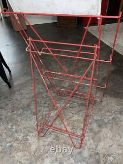 Vintage Coca Cola Bottle Return Rack Please Place Empties Here, Indiana Wire