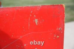 Vintage Coca Cola Bottle Sign Diamond shape general store ice cream advertising