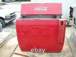 Vintage Coca-Cola Bottle Water Cooler Cavalier Brand