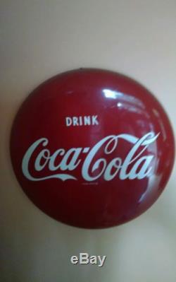 Vintage Coca Cola Button 16 Nice