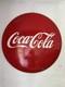 Vintage Coca Cola Button Sign 36