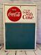 Vintage Coca Cola Chalkboard Menuboard Sign 60's Things Go Better With Coke