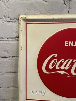 Vintage Coca Cola Chalkboard Menuboard Sign 60's Things Go Better With Coke