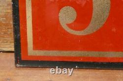 Vintage Coca Cola Coke 5¢ Reverse Painted Glass Advertising Sign