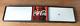 Vintage Coca Cola Coke 70 x 17 Menu Board Sign with 4 Sheets Letters & Numbers