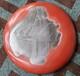 Vintage Coca Cola Coke Bottle 24 Soda Pop Advertising Button Sign