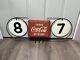 Vintage Coca Cola Coke Isle Marker Sign