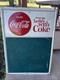 Vintage Coca Cola Coke Menu Sign Signs Board