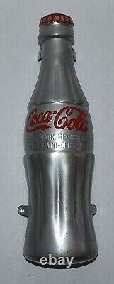 Vintage Coca Cola Coke Soda Christmas Bottle Sign Attachment Kay Displays Board