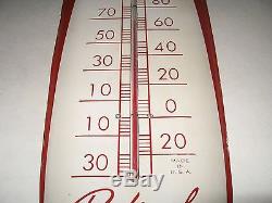 Vintage Coca Cola Coke Tin Thermometer Sign Cigar Shaped Sign Of Good Taste 30