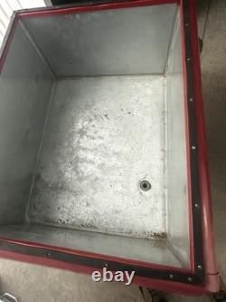 Vintage Coca Cola Drinks Ice Box