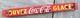 Vintage Coca Cola French Canadian Buvez Glace Porcelain Sign Door Push Bar Store