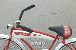 Vintage Coca-Cola Huffy Bicycle 1980's Promotional Bike Made in the USA