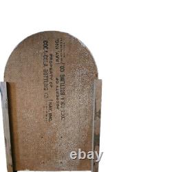 Vintage Coca Cola Kay Inc. Sprite Boy Masonite Display Sign Super Rare