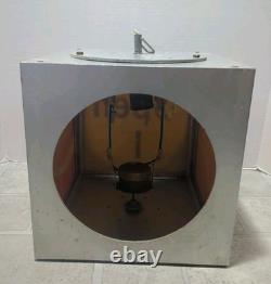 Vintage Coca-Cola Lamp Dealer Open Sign Square Cube 9 in Square Cube