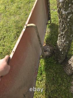 Vintage Coca Cola Large Metal Sign 5.5 ft X 2 ft Porcelain! Original! Great