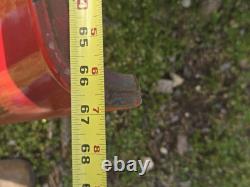 Vintage Coca Cola Large Metal Sign 5.5 ft X 2 ft Porcelain! Original! Great