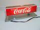 Vintage Coca Cola Lighted Fountain Topper Light-good shape-some wear