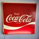 Vintage Coca-Cola Lighted Sign 54x54 Lexan Sign