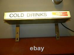 Vintage Coca-Cola Lighted Sign with original box