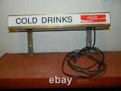 Vintage Coca-Cola Lighted Sign with original box