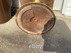 Vintage Coca-Cola Lollipop Sign Table Cast Iron Base Coke Antique PICK UP ONLY